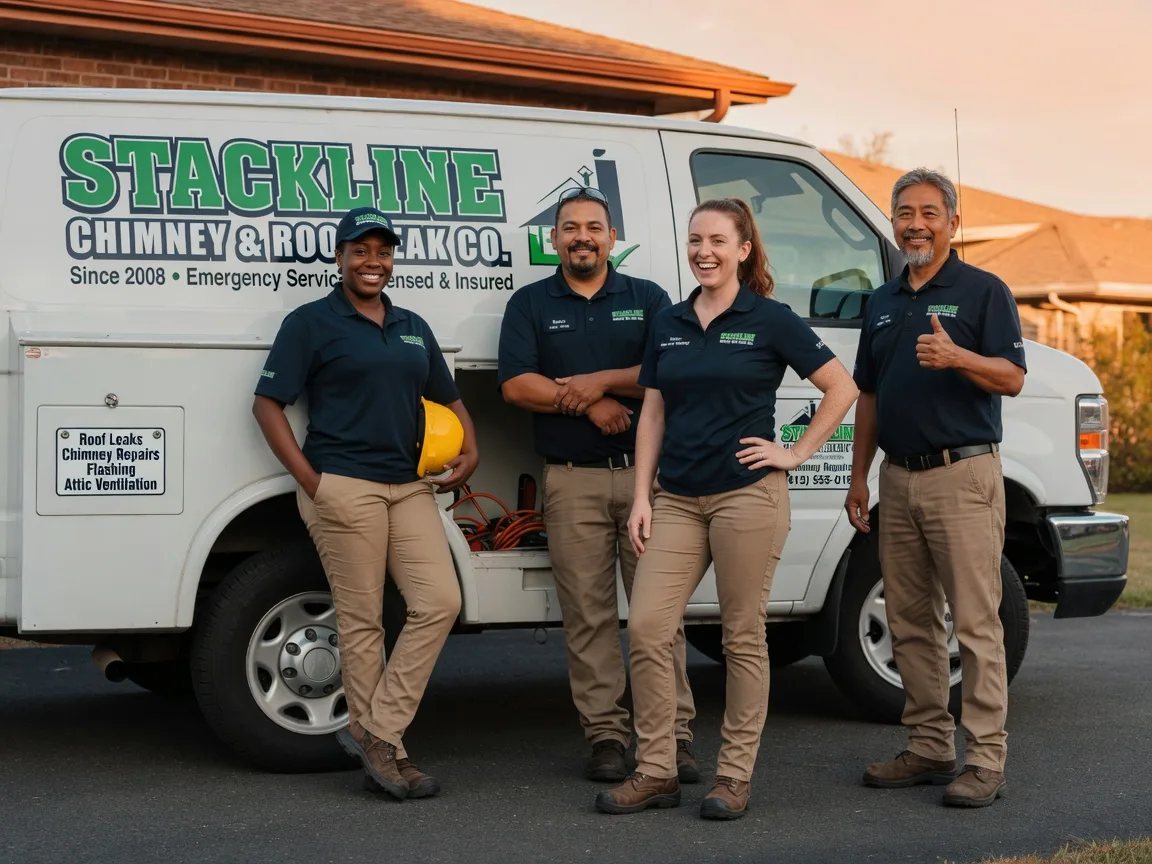 Chimney flashing repair company in Spring Hill, KS